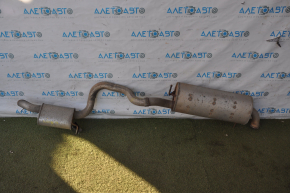Muffler rear part with barrel Dodge Grand Caravan 11-20 rusty, dents