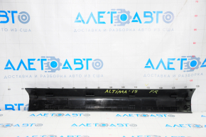Door sill trim front right Nissan Altima 19-24 black