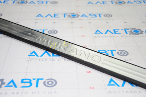 Door sill trim outer front right Nissan Murano z52 15-24 chrome, pokes, chrome useful