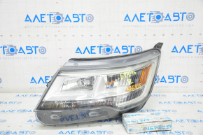 Front left headlight complete Ford Explorer 16-19 rest, halogen + LED, light