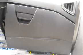 Dashboard front panel without AIRBAG Ford Focus mk3 15-14 rest, broken crepe, scratches