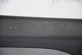 Door trim card front left Fiat 500L 14-16 black with gray insert cloth, dry cleanable, scratches