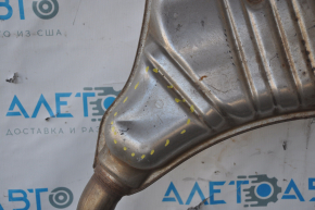 Exhaust line middle part with barrels Mercedes W221 M273 dents