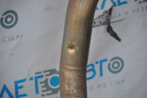 Exhaust line middle part with barrels Mercedes W221 M273 dents