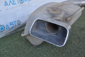 Muffler middle and rear part with barrel right Dodge Challenger 09-14 3.6 with chrome tip