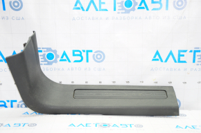 Door sill trim front right Ford Explorer 11-15 black, rubbed