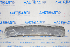 Front bumper trim lower Ford Explorer 18-19 rest, gray, scratches, pressed, broken fastener