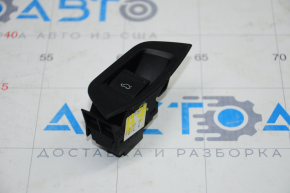 Front left trunk release button VW Passat b7 12-15 USA black, with black trim