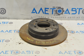 Brake disc rear left Kia Optima 16-20 10 mm