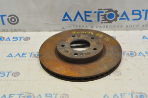 Front right brake disc Hyundai Veloster 12-17 21.5mm, rusty