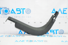 Front pillar trim lower right Ford Edge 15-24 black, crack