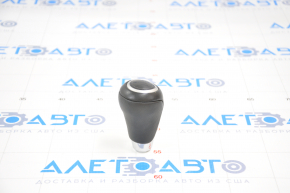 Mazda 6 14-20 manual transmission knob, black leather