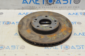 Front right brake disc Hyundai Sonata 11-14 300/28mm rusty