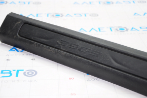 Door sill trim front right Ford Edge 15-18 black, broken crepe, rubbed