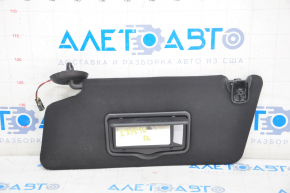 Left visor Ford Explorer 16-19 black, for backlight