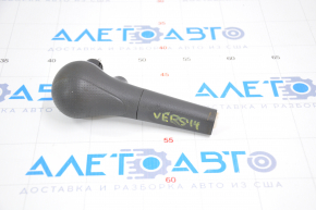 Gearshift knob Nissan Versa 12-19 usa rubber black