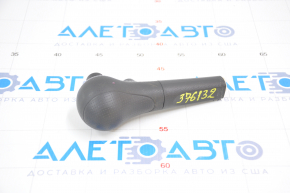 Gear knob Nissan Versa 12-19 usa rubber black worn