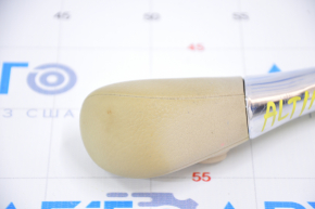 Gear knob Nissan Altima 13-15 beige rubber, yellowed rubber