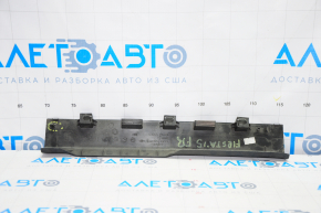 Door sill trim front right Ford Fiesta 11-19 black, broken fastener, scratches