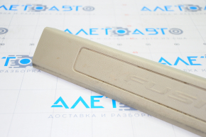 Door sill trim front right Ford Fusion mk5 13-16 beige, broken crepe, scratch