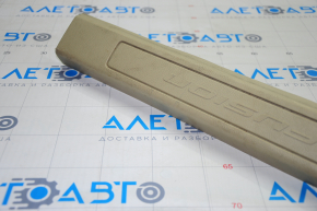 Door sill trim front right Ford Fusion mk5 13-16 beige, broken crepe, scratches, kinked