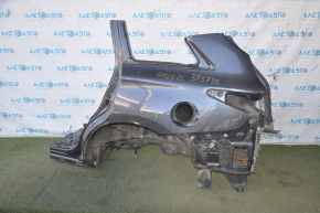 Quarter wing rear left Infiniti JX35 QX60 13-20 prerest graphite, dents, bumps