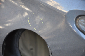 Quarter wing rear left Infiniti JX35 QX60 13-20 prerest graphite, dents, bumps
