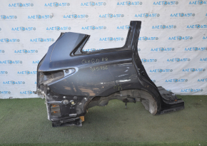 Quarter wing rear right Infiniti JX35 QX60 13-20 prerest graphite, dents, bumps