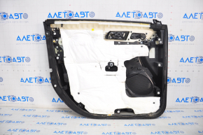 Door trim card front right Ford Explorer 16-19 rest, leather black, rust