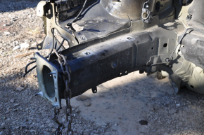 Front right quarter Ford Escape MK3 17-19 rest, on the body, black, pokes