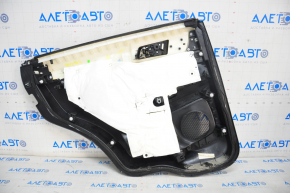 Door trim card rear right Ford Explorer 16-19 rest, leather black, rust