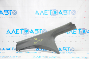Door sill trim inner rear left Toyota Camry v70 18-24 gray, scratches