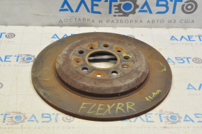 Brake disc rear right Ford Flex 09-19 11mm