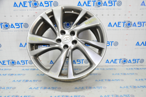 Wheel disk R20 5*114.3 Infiniti JX35 QX60 13-16 light curb, varnish peeled