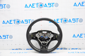Naked steering wheel Toyota Avalon 13-14 leather black, scratches