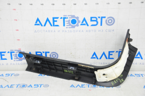 Door sill trim front right Ford Explorer 16-19 black, worn