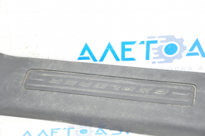 Door sill trim front right Ford Explorer 16-19 black, worn