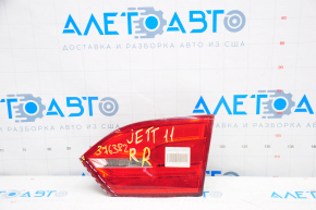 Lamp inner trunk lid right VW Jetta 11-14 USA crack, light