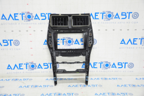 Central dashboard duct Ford Explorer 16-17 with frame for large screen