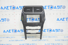 Central dashboard duct Ford Explorer 16-17 with frame for large screen
