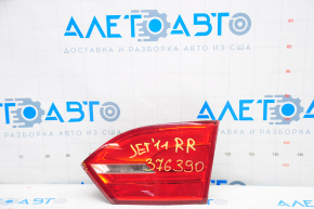 Lamp inner trunk lid right VW Jetta 11-14 USA crack, light