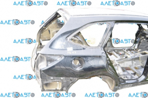 Quarter wing rear right Subaru Outback 15-19 black D4S, on the body