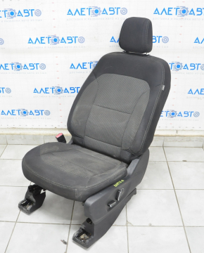 Driver's seat Ford Explorer 16-19 without airbag, electric, cloth black, for dry cleaning