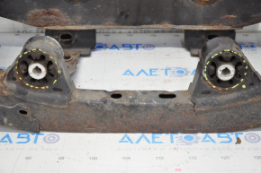 Rear subframe Ford Escape MK3 13-19 AWD dented ear, torn silent blocks