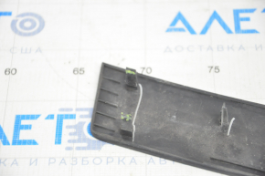 Upper rear bumper trim Ford Explorer 18-19 rest, structure, scratch, breakage of the fastener