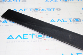 Door sill trim front right outer Toyota Prius V 12-17 black, scratches