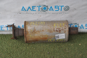 Ford Flex 09-12 Exhaust System Resonator Crumpled