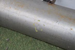 Exhaust line middle part Toyota Camry v50 12-14 2.5 with receiving pipe, rusty, dented