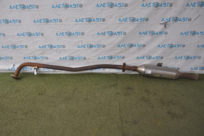 Exhaust line middle part Toyota Camry v50 12-14 2.5 with receiving pipe, rusty