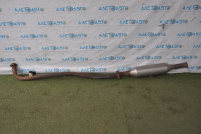 Exhaust line middle part Toyota Camry v50 12-14 2.5 with receiving pipe, rusty